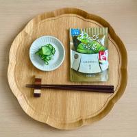 わさび風こんぶ茶和え で きゅうりとちりめんの和え物